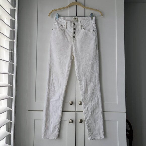 J. Crew White Denim Jeans - Picture 1 of 4